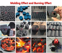 Machine de fabrication de briquettes de charbon sans fumée avec mélangeur de liant, presse à briquettes de charbon de biomasse, ligne complète