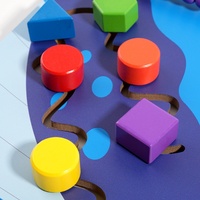 Jeux muraux en bois pour enfants, tableau d'activités multifonctionnel, jouet éducatif, décoration, maternelle, Montessori, éducation précoce, différents âges