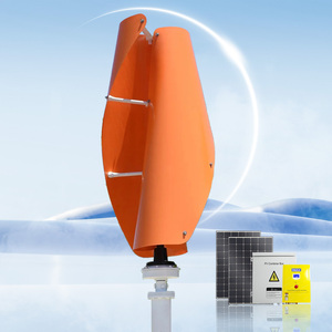 Sistema de Generador Eólico Vertical Trifásico de 15KW, 10KW, 5KW, 20KW, R&X-SV para Uso Doméstico, Aspas de FRP, Salida de 24V-220V, Velocidad de Arranque de 1.5m/s - Product Image 1