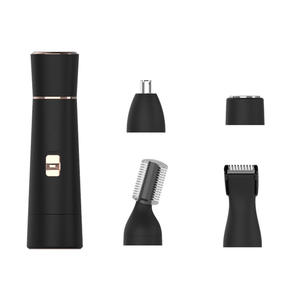 Voyage USB étanche Mini tondeuse à cheveux épilateur facial indolore pour les femmes tondeuse à sourcils et nez Bikini dispositif d'épilation - Product Image 5