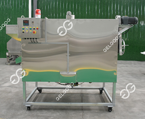 Gelgoog 코코아 펜촉 250 Kg/H 300 Kg/H 가스 전기 로스터 및 냉각 건조 드럼 기계 오븐 코코아 콩 구이 공장 - Product Image 3