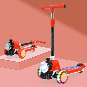 Vente directe du Hebei, trottinette pour bébé de 3 ans, jouet pour enfants, trottinette à 3 roues pour enfants avec musique et lumière - Product Image 3