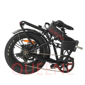 QUEENE/PASELECTRIC Alliage Cadre 500w Puissance Électrique Vélo Pliant <span class=keywords><strong>20</strong></span> <span class=keywords><strong>pouces</strong></span> Fat tire e vélo pliable ebike - Product Image 5