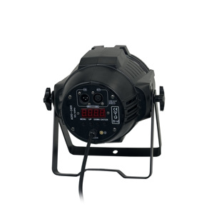 メーカー9 LED RGBWA + UVディスコ照明PAR缶ステージライトPowercon <span class=keywords><strong>DMX</strong></span>コントロールワイヤー付き - Product Image 1