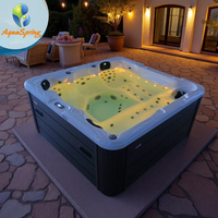 Jacuzzi con Sistema Balboa al por Mayor, Diseño Nuevo, Jacuzzis y Bañeras de Hidromasaje para Exteriores, Bañeras de Hidromasaje para 5 Personas