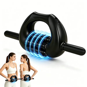 Masajeador percusivo recargable para piernas con 5 niveles de velocidad, masajeador eléctrico inalámbrico profundo, rodillo para alivio del dolor y relajación muscular - Product Image 1