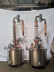 Attrezzatura per Distillazione Whisky 200L/300L/400L, <span class=keywords><strong>Alambicco</strong></span> in Rame con Termometro, Alta Purezza, Direttamente dalla Fabbrica - Product Image 2