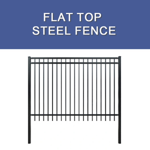 Panneaux de <span class=keywords><strong>clôture</strong></span> tubulaires en acier au carbone personnalisés Hebei, <span class=keywords><strong>clôture</strong></span> de sécurité extérieure noire en palissade avec design 3D - Product Image 6