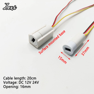 Interruptor de <span class=keywords><strong>Sensor</strong></span> táctil de pared inteligente de <span class=keywords><strong>12V</strong></span> CC, inducción infrarroja con barrido manual, LED, armario, armario, interruptores inductivos de gestos de <span class=keywords><strong>12V</strong></span> - Product Image 3