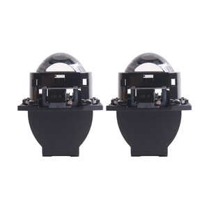 SANVI High Quality A5 Bi Led Lens Headlight Dual Reflectors 5500k-6000K Auto Led Projector Lens Led Headlight - Product Image 1