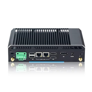 Mini PC embarqué sans ventilateur avec processeur Intel N150 Quad-core DDR4 2*LAN 4*RS232/RS485 2*HD-MI2.1 VGA Triple affichage Win10/11 Ubuntu Centos - Product Image 3