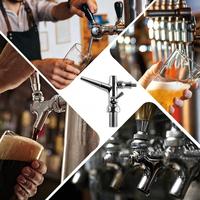 Robinet de distribution de bière à pression réglable triangulaire de norme européenne, robinet distributeur commercial pour bars et restaurants