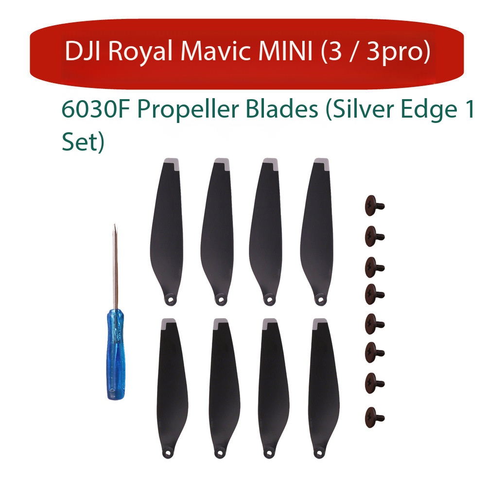 6030F Propellers Silver Edge