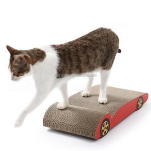 Graffio ondulato per gatti con texture gratta e vinci di alta qualità, graffi per gatti - Product Image 6