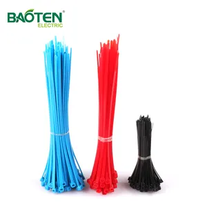 BAOTENG multi color self-locking flexible reusable making machine cable tie