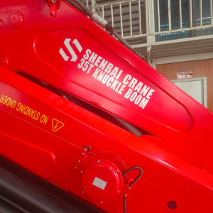 2025 Hot Sale Logistik Container Transport Doppel hydraulik pumpe Knöchel kran 35T zu mieten - Product Image 2