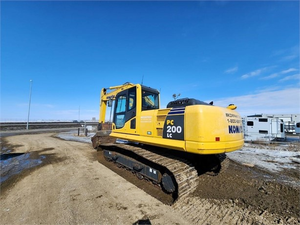Excavatrice sur chenilles d'occasion d'origine japonaise de 19 tonnes pour PC200 avec moteur, pompe et boîte de vitesses - Haute efficacité, garantie 1 an - Product Image 5