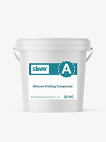 SIWAY AB adhésif d'empotage conducteur thermique PCB mastic de composé d'empotage en caoutchouc de silicone électronique pour circuit imprimé