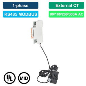 Compteur de puissance monté sur rail Din Acrel ADL200N-CT/D10 compteur électrique multifonctionnel monophasé pour système solaire - Product Image 2