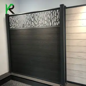 KR Alba Panel Pagar Privasi Panel Pagar Taman Komposit Modern