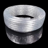 Perímetro de piscina de varios núcleos, iluminación lineal, Cable óptico de plástico, larga distancia de iluminación, fibra óptica, lado blanco brillante