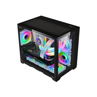 AntarcChill Manufacturers Custom Computer Case Gaming Casing Cabinet Desktop Pc Case MATX ITX Chassis Computer Tower Pc case