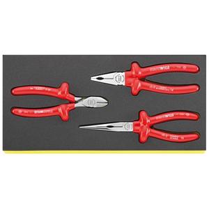 Stahlwille-ชุดคีม96838770ในถาด TCS (3ชิ้น) -EAN 4018754169788ชุดเครื่องมืออื่นๆ - Product Image 1