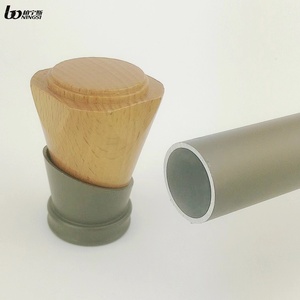Barra <span class=keywords><strong>de</strong></span> tubo <span class=keywords><strong>de</strong></span> cortina decorativa <span class=keywords><strong>de</strong></span> Villa <span class=keywords><strong>de</strong></span> lujo resistente postes <span class=keywords><strong>de</strong></span> cortina instalados en la pared para cortinas del hogar - Product Image 3