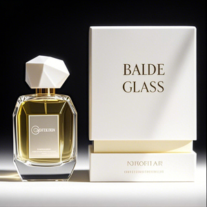 Wholesale Mens Irregular Perfume Glass Bottle <b>Empty</b> Pump Clear Crimp Square 100ML Glass Spray Perfume Bottle with <b>Gift</b> <b>Box</b> - Product Image 2