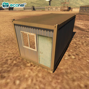 하이 퀄리티 20ft 스틸 플랫 팩 컨테이너 하우스 농가 설계 내진 내풍 조립식 창고 막사 - Product Image 4