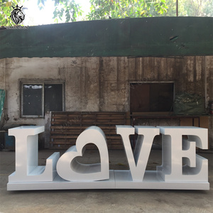 Fournitures de mariage, table de desserts, lettres LOVE, décoration de mariage - Product Image 1