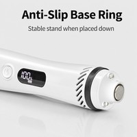 Lime à ongles rechargeable pour chien avec aérations de refroidissement pour garder le moteur au frais pendant l'utilisation, soin des ongles sans désordre pour chiens et chats, kit de soin des ongles
