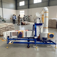 Máquina clasificadora de girasol y soja para Kazajstán, máquina de cribado agrícola para procesar girasol, trigo y colza