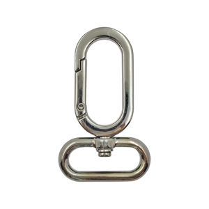 Haute qualité sac matériel accessoires lanière <span class=keywords><strong>chien</strong></span> laisse grand épais en alliage de Zinc métal pivotant ressort mousqueton - Product Image 4