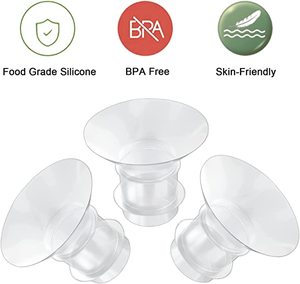 Inserto flangiato in Silicone accessori per tiralatte indossabili compatibili con parti del tiralatte elettrico S9/S10/S12/S4DW sostituire - Product Image 6