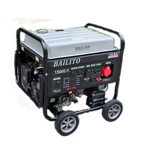 נייד 12kva מיני גנרטור דיזל עם התחלה חשמלית כוח גיבוי פתוח 4-שבץ מנוע - Product Image 3