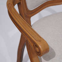 Chaise de banquet empilable en plastique PP imitation bois, durable, pour repas en plein air, salon et mariages