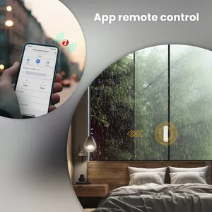 Abrepuertas Automático Inteligente con Carga Solar Tuya ZigBee, Empujador <span class=keywords><strong>de</strong></span> Ventanas Corredizas <span class=keywords><strong>de</strong></span> Vidrio, <span class=keywords><strong>Control</strong></span> por Voz con Alexa y Asistente <span class=keywords><strong>de</strong></span> Google - Product Image 2