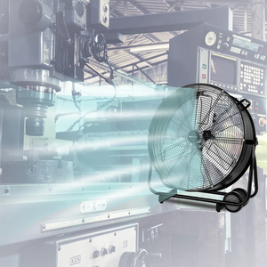 30Inch Large Size High Air Volume Industrial Floor <b>Pedestal</b> <b>Fan</b> 300W Powerful Portable Drum Industrial <b>Fan</b> Hot Sell Ventilateur - Product Image 5