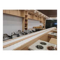 Machine à sushi avec croissants Système de convoyeur à bande automatique Classic Kaiten Sushi