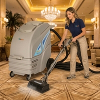 GR-DTJ1A Nouvelle Machine de Nettoyage de Sols Électrique Mini en Plastique de Haute Qualité 220V pour Maison, Hôtel, Atelier