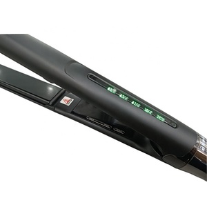 <span class=keywords><strong>Lisseur</strong></span> à cheveux en titane plaqué kératine 1 pouce 250°C/480°F avec écran LED et cordon d'alimentation électrique pour hôtel/camping-car - Product Image 3