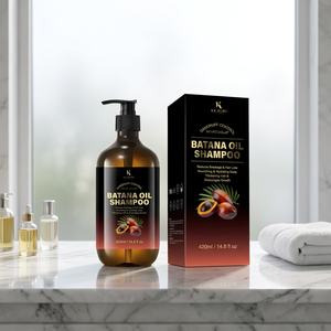 Champú de Jengibre con Aceite de Batana – Fórmula con Aceites Esenciales Puros para un Cabello Suave, Fuerte y Brillante, Directo de Fábrica - Product Image 1