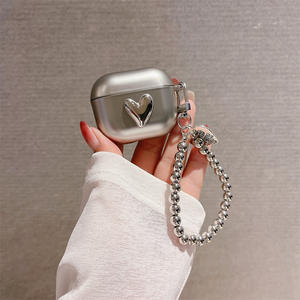 Étuis électrolytiques de luxe Lumei pour <span class=keywords><strong>Apple</strong></span> Airpods 1 <span class=keywords><strong>2</strong></span> 3 couverture mignonne pour <span class=keywords><strong>Apple</strong></span> Airpods <span class=keywords><strong>2</strong></span> <span class=keywords><strong>Air</strong></span> Pods Pro étui avec porte-clés - Product Image 5