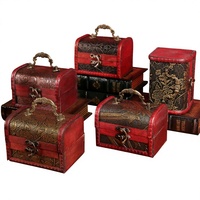 Boîte de rangement portable en bois artisanal, style antique, avec pierre verte, pour bonbons de mariage, aliments et pièces Yuan Datou