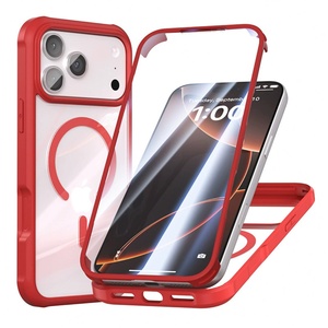 เคสโทรศัพท์แม่เหล็กป้องกัน 360 องศา สำหรับ iPhone 17 Pro Max แบบแข็ง ป้องกันทั้งด้านหน้าและด้านหลัง - Product Image 6