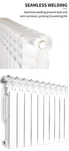 Moderno in alluminio pressofuso in acciaio per riscaldamento rapido a <span class=keywords><strong>lungo</strong></span> durata di risparmio energetico flessibile per la palestra ospedale scala rettangolo - Product Image 3