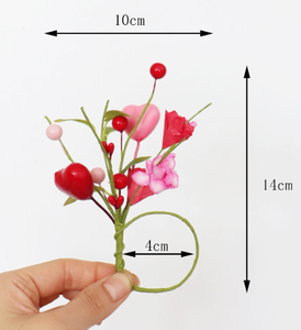 DAMAI Valentine's Day Wedding <b>Birthday</b> Romantic and Elegant <b>Table</b> Decoration Bubble Flower Shaped Napkin Ring - Product Image 6
