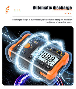 VC60B + Megohmmeter Digital Tester Isolamento 250V 500V 1000V Faixa Digital Apenas Display - Product Image 5