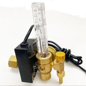 Regulador de Presión de Calentamiento Eléctrico de CO2 de Latón, Regulador de Soldadura, Medidor de Gas de Dióxido de Carbono, Calentador para Medidor de Flujo de Gas Argón - Product Image 1